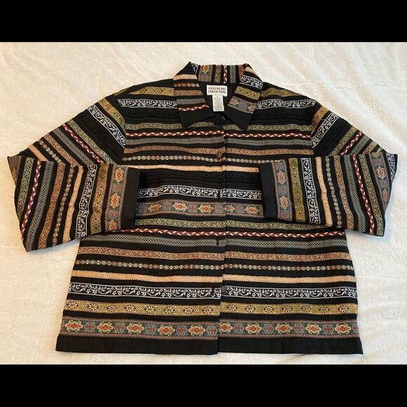 Vintage embroidered jacket Medium - Picture 5 of 5